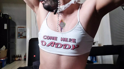 Femboy shaves his asshole and waits for daddy thumbnail