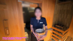 Married Sauna Lady's Sexy Relaxing Space(#406)