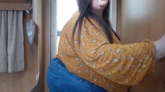 SSBBW vs tiny door