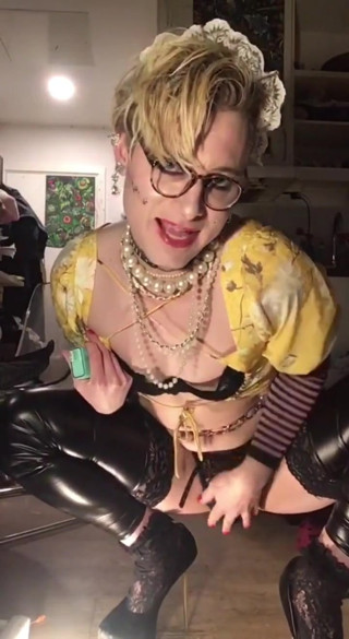 Sissy Girl Jes Brinch Love Her BBC-dildo thumbnail