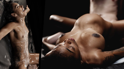 Cumflation & Creampie Compilation — Full Scene — Compilation