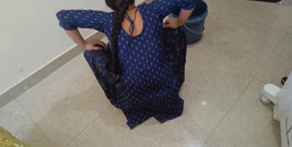 Cute Indian Desi Village Step-sister Was First Time Hard Painfull Fucking with Step-brother in Badroom on Clear Hindi Audio My S
