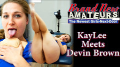 Nerdy Brunette Cutie Kay Lee Gets Her Pussy And Butt Hole Deeply Fucked!