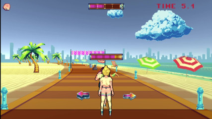 FInishing My Rollerblading BY FUCKING ALL BEACH GUYS! - Rollerbabe