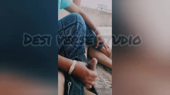 Desi Bhabhi's wild handjob with hot hands & boobs fully exposed, you will lose control as soon as you see them!