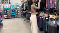 One-piece Swimsuit Fitting Room