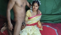 When Salma went out of the house for a while, the husband was having fun with another woman