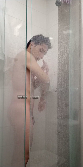 Jerking in the Bathroom