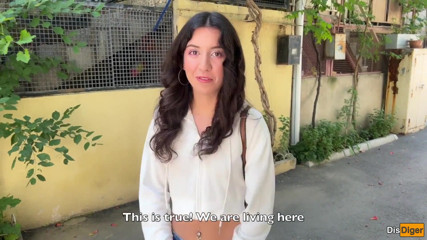 Girl Asks to Cum on Her Face for Cumwalk on the Streets – Blowjob