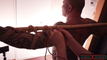 Damian Dragon Stays Quiet As Dominant Mature Man Encho Kinbaku Restrains Him