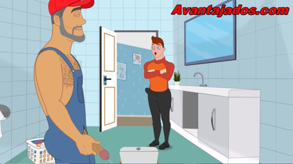 The Plumber Who Eats Gay Ass