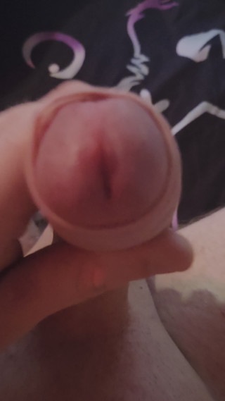 Masturbation de ma jolie bite au gros gland