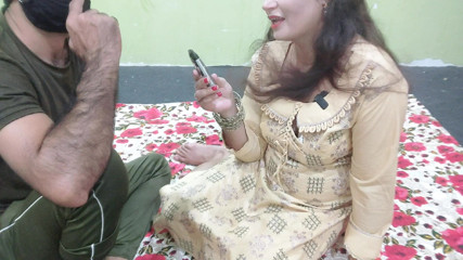 After a long time, I met my Indian Desi Girlfriend. Showed her the new room and had a great Sex Hindi Audio
