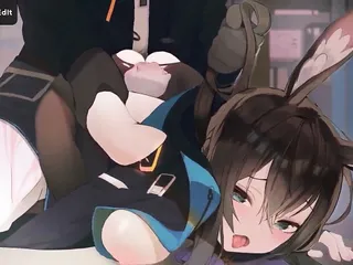 Arknights - Amiya Animated Hentai