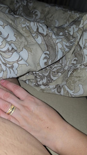 Step mom hand slip or not on step son dick without condom