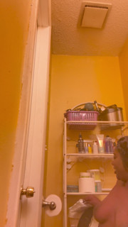 After PISSING, Peeing Young Black Girl Solo Masturbating And Fingering Her Black Pussy Until She Cream And Can Take It Nomore!