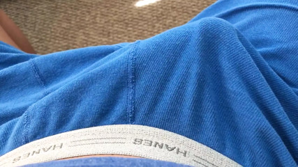 Morning Wood Leads to a Sink Full of Cum