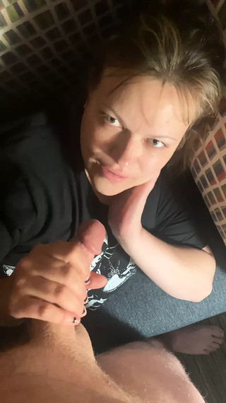 Sucking his dick