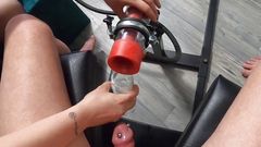 Sick! Is that still allowed? MILKING EXTREME