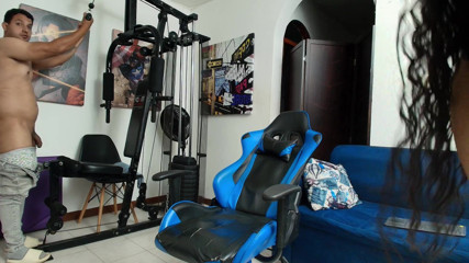 The neighbor at my house… very hot