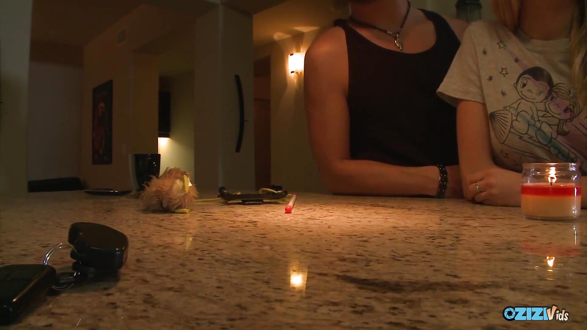 Sweet Girl Makes a Guy Cum by Riding His Dick on the Couch