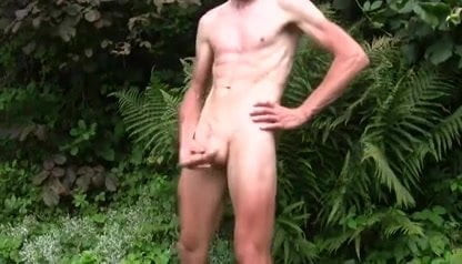 Hanging and swinging cock