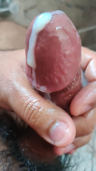 Sexy Indian Guy Jerking Off in the Morning