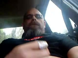 masturbation in car