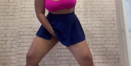 Hot Stepsister Without Panties Gets a Powerful Orgasm