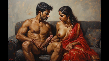 Threesome Indian sex