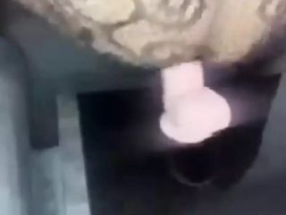 Nepali wife masturbating with dildo for husband.