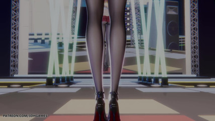 I Ren - Butt - Ahri Sexy Striptease