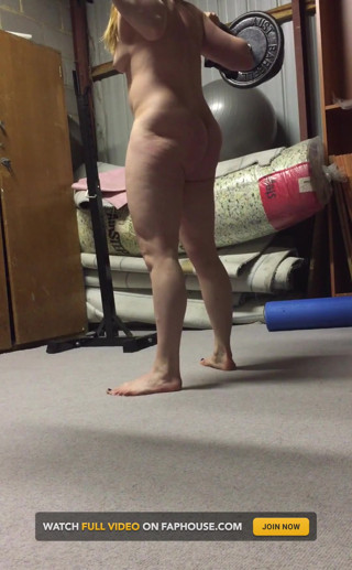 Stretching Nude