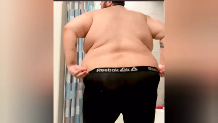 fat man dancing