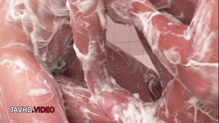 Kinky Asian Brunette Anne Suckles Cock In Shower POV Action Delightfully