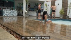 This Horny Bitch Didn't Refuse Two Cocks at Once