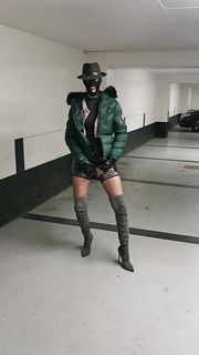 Displayed in underground parking