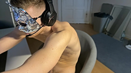 Solo Male Masturbation Baby Oil
