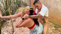 MY BIG ASS HAS NO LIMITS! Wild sex in the forest with the Colombian Kitty DJ 🍑