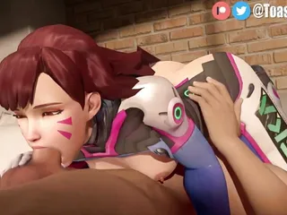 D.Va 69ing Fuck