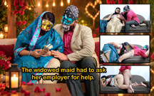The Widowed Maid Had to Ask Her Employer for Help