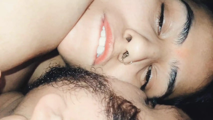 Latika take husband big cock and cum in pussy