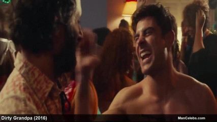 Zac Efron Shows Hot Nude Body &amp; Shaking His Tight Butt