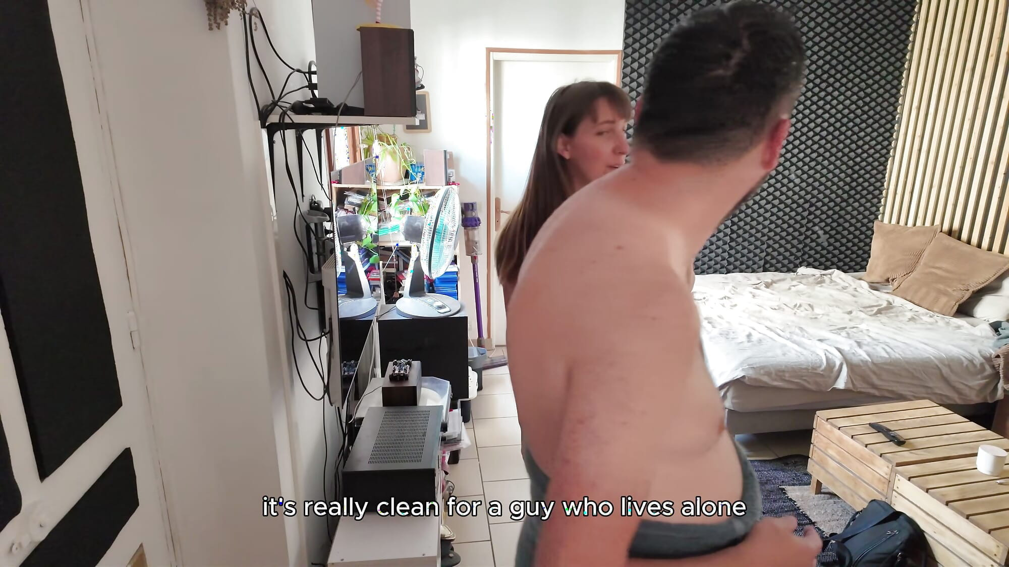My sexy super neighbor cheats on her husband with me and wants anal sex