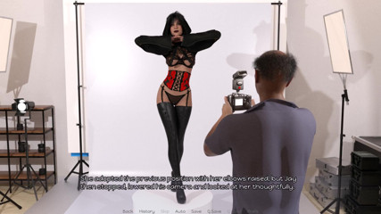 The Three Panels Hot Wife Does Nude Photoshoot – Episode 6