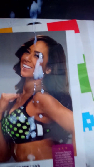 WWE AJ Lee Cum Tribute #5
