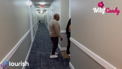 MILFCandy Skit The Elevator: Nicole Parker and MrFlourish