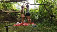Forest Princess Meet Wankers