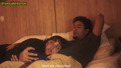 My Stepsister Swallows My Penis After Watching the Movie, They Almost Discovered Us