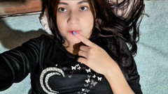 College girl masturbating with a follower